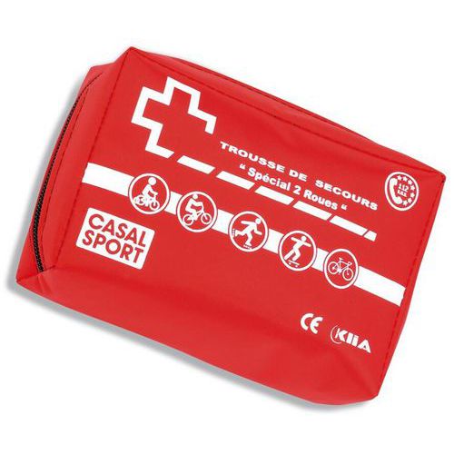 Trousse de secours spéciale 2 roues Casalsport