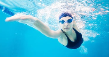 La natation en compétition