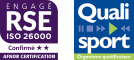 Engagé RSE certification AFNOR - Great Place To Work Certified - Qualisport