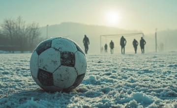 Le football en hiver : bien s'entraîner par temps froid