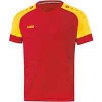 Maillot de foot manches courtes enfant - Jako - Champ 2.0 Rouge/Jaune