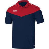 Polo manches courtes - Jako - Champ 2.0 Bleu marine/Rouge