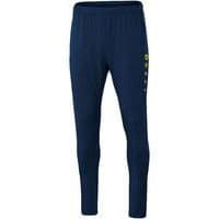 Pantalon d'entraînement de foot - Jako - Premium Bleu marine/Jaune fluo