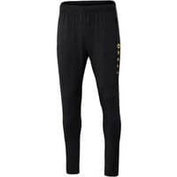 Pantalon d'entraînement de foot femme - Jako - Premium Noir/Jaune