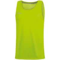 Tank Top running sans manche enfant - Jako - Run 2.0 Vert fluo