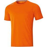 T-shirt running manches courtes enfant - Jako - Run 2.0 Orange fluo