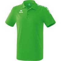 Polo - Erima - 5-c essential enfant green/blanc