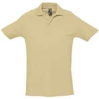 Polo personnalisable homme en coton SABLE