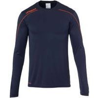 Maillot ML Stream 22 Marine/Rouge fluo UHLSPORT