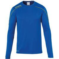 Maillot ML Stream 22 Azur/Jaune UHLSPORT