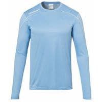 Maillot ML Stream 22 Ciel/Blanc UHLSPORT