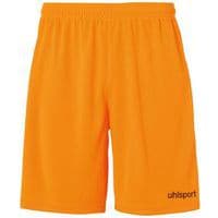 Short Center Orange fluo/Noir enfant UHLSPORT