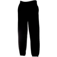 Pantalon jogging molleton Tech enfant noir