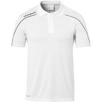 Polo pes Stream 22 Blanc/Noir UHLSPORT