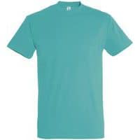 Tee-shirt personnalisable active adulte 190g bleu atoll