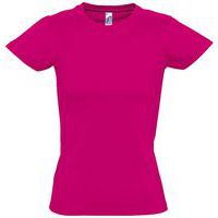 Tee-shirt personnalisable Active 190 g femmeFushia