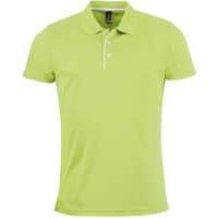 Polo personnalisable HOMME VERT MULTITECH PES