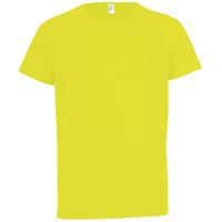 Tee-shirt personnalisable technic PES enfant jaune fluo