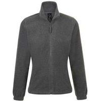 Veste polaire féminine Sol's Gris chiné