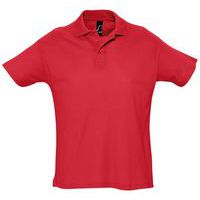 Polo personnalisable piqué Summer enfant rouge