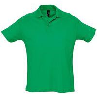 Polo personnalisable piqué Summer enfant vert