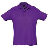 Polo personnalisable piqué Summer adulte violet