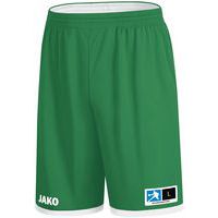 Short de basket réversible - Jako - Change 2.0 Vert/Blanc