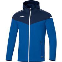 Veste de foot à capuchon - Jako - Champ 2.0 Bleu/Bleu marine