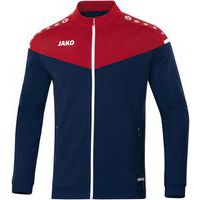 Veste de foot polyester enfant - Jako - Champ 2.0 Bleu marine/Rouge