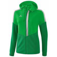 Veste d'entraînement à capuche - Erima - squad femme vert gris