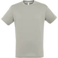 Tee-shirt personnalisable homme en coton GRIS CLAIR