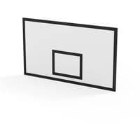 Panneau de basket rectangulaire - 180 x 105 cm