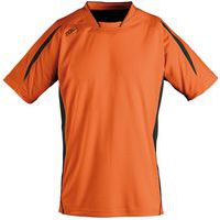 Maillot personnalisable Club Maracana enfantManches courtes orange