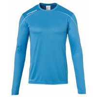 Maillot ML Stream 22 Cyan/Blanc enfant UHLSPORT