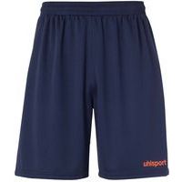 Short Center Bleu marine/Rouge fluo UHLSPORT