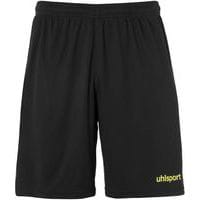 Short Center Noir/Jaune fluo enfant UHLSPORT