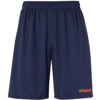 Short Center Bleu marine/Rouge fluo enfant UHLSPORT