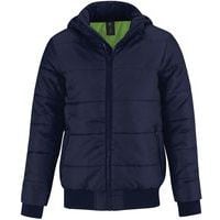 Veste doudoune Super Hood Noir/Vert