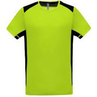 T-shirt Bicolore Unity PES Vert/Gris Foncé Tech