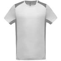 T-shirt Bicolore Unity PES Blanc/Gris Tech