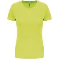 Tee shirt de sport femme - ProAct - jaune fluo