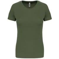 Tee shirt de sport femme - ProAct - vert olive