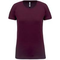 Tee shirt de sport femme - ProAct - bordeaux