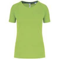 Tee shirt de sport recyclé femme - ProAct - vert