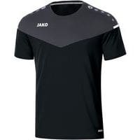 T-shirt de foot manches courtes enfant - Jako - Champ 2.0 Noir/Gris