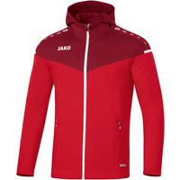 Veste de foot à capuchon femme - Jako - Champ 2.0 Rouge