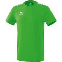 T-Shirt - Erima - 5-c essential enfant green/blanc