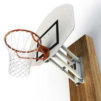 Panier de basket mural en polypropylène – 90 x 60 cm - Devessport