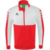 Veste de survêtement enfant - Erima - Worker Six Wings rouge/blanc