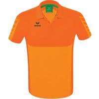 Polo homme - Erima - Six Wings orange/orange